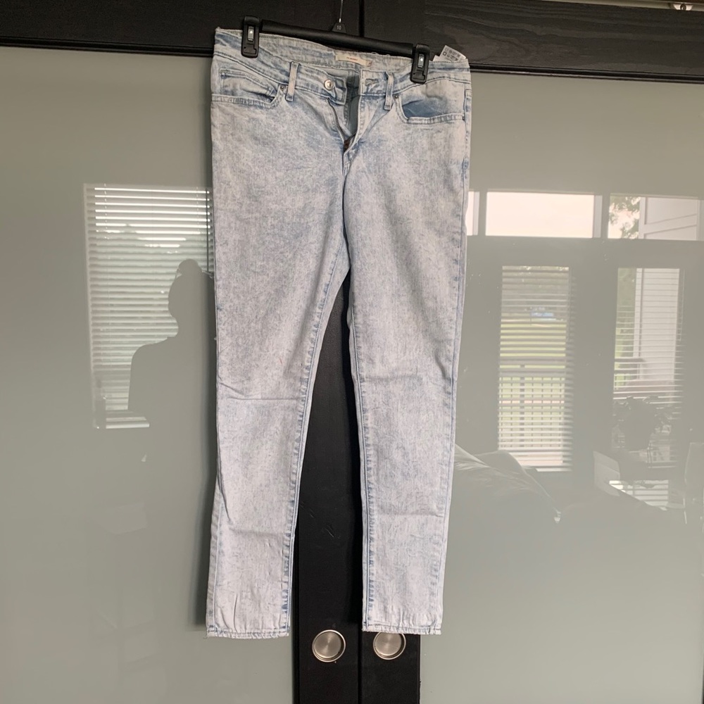 Levi’s washed denim